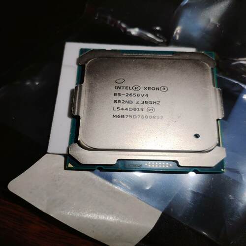 [德峰]Intel CPU e5-2658v4 seen sr2NB