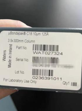 沃特世WAT027324液相色谱柱，