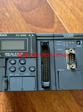 （请询价）成色漂亮的keyence kv3000，kv-l20v，带侧议价