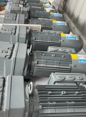 SEW斜齿轮减速电机R47DT80N4/BMG,0.75KW