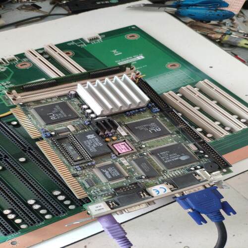 原装威达SSC-5X86HVGA  送CPU 内存 成色好