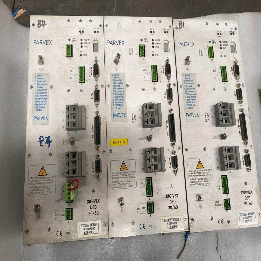 PARVEX伺服驱动器30/60A，DSD13030成色