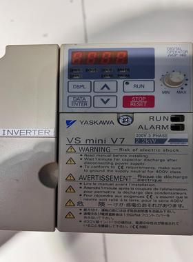 [德峰]2.2cimrv7atkw安川很拆机220-好成色变频器 v