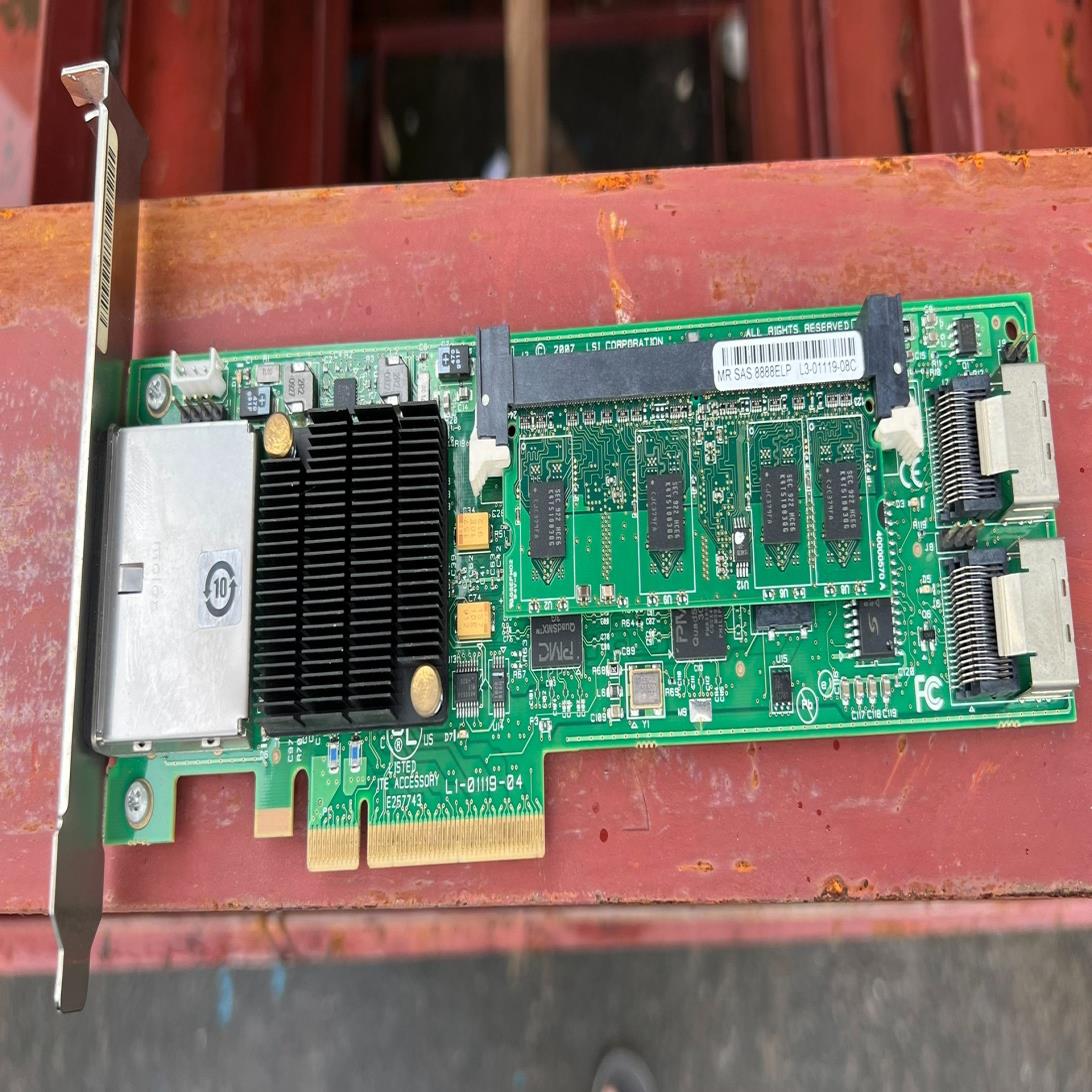 原装正品LSI MR HP SAS 8888ELP 阵列卡5