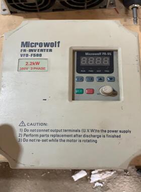 上海麦孚变频器2.2kw380v型号VFD-F540 2.2