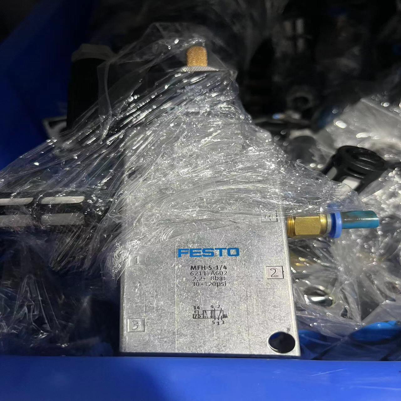 费斯托FESTO电磁阀：MFH-5-1/4 6211实拍图