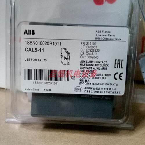 ABB接触器辅助触头 CAL5-11/CAL18-11/CAL19-11/CAL19-11B