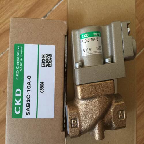 CKD喜开理气控2通电磁阀SAB3C-10A-0新款SAB3A-10A-0议价
