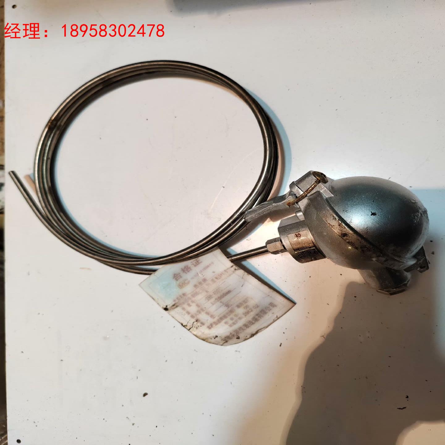 铠装热电偶WRNK2-331加长不锈钢丝电热偶K型大型电炉测