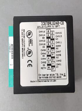 【工控自动化】IC670ALG240-CB 模拟量模块 功能正常要议价