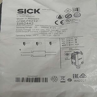 西客光电传感器gtb6-p4212未拆封议价