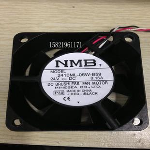DC24V散热风扇 B59 0.13A议价 05W NMB轴流风机2410ML