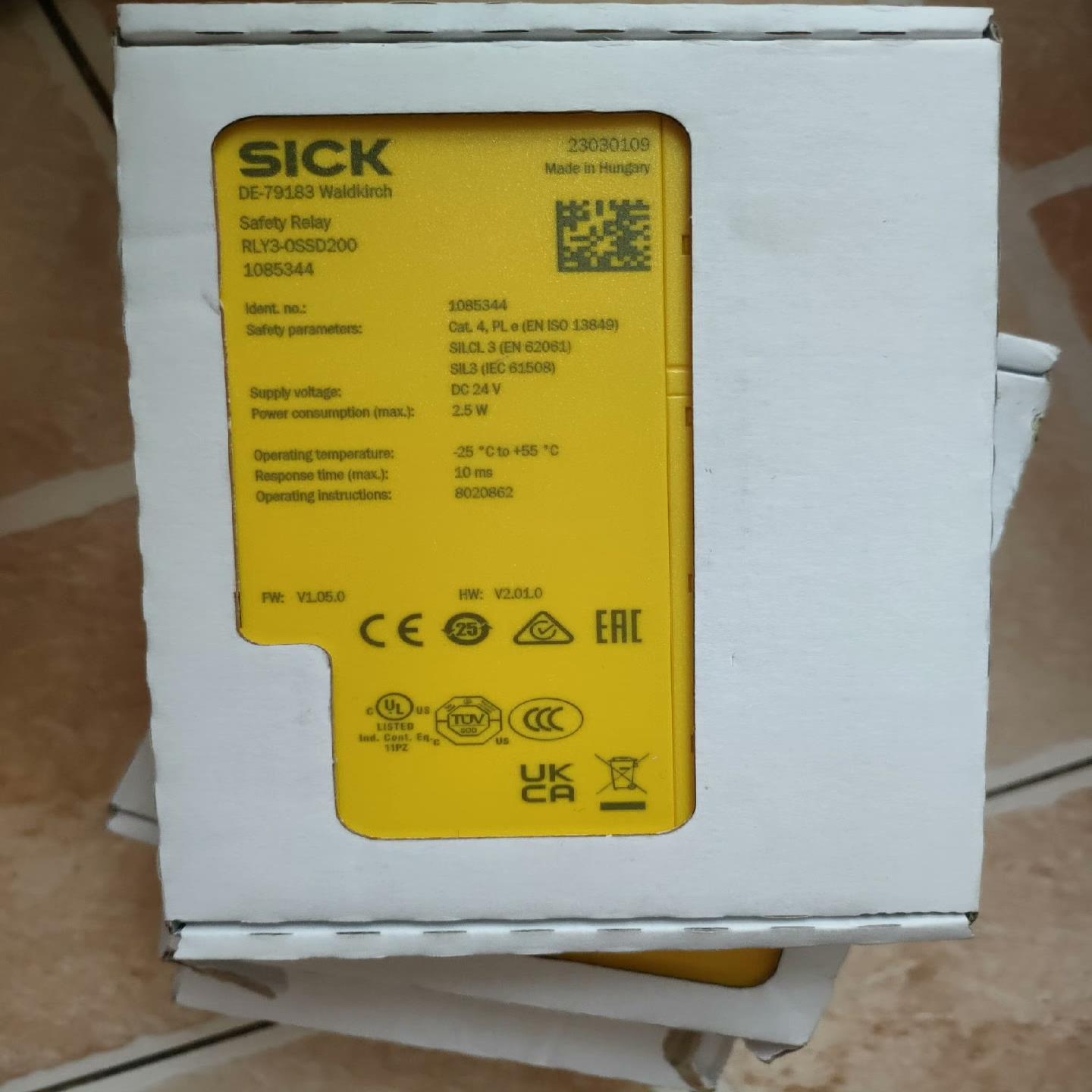 西克SICK全新RLY3-OSSD200 1085344，全