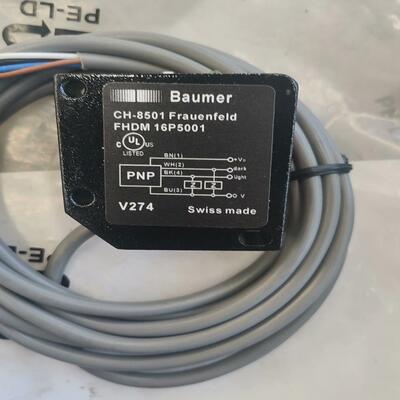 瑞士Baumer堡盟FHDM 16P5001漫反射式光电议价