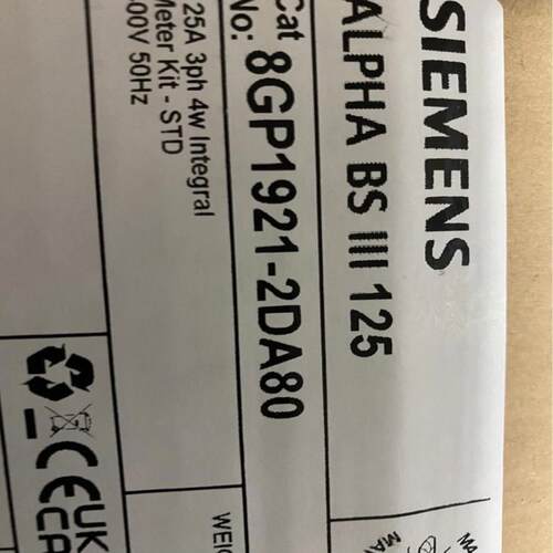 [德峰]8GP1921-2DA80西门子Siemens Alpha