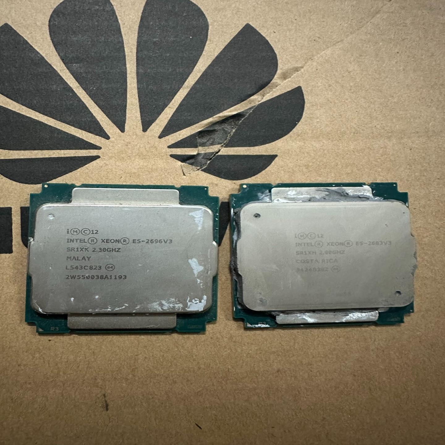 （设备配件）E5-2696V3  E5-2683V3 正式版CPU