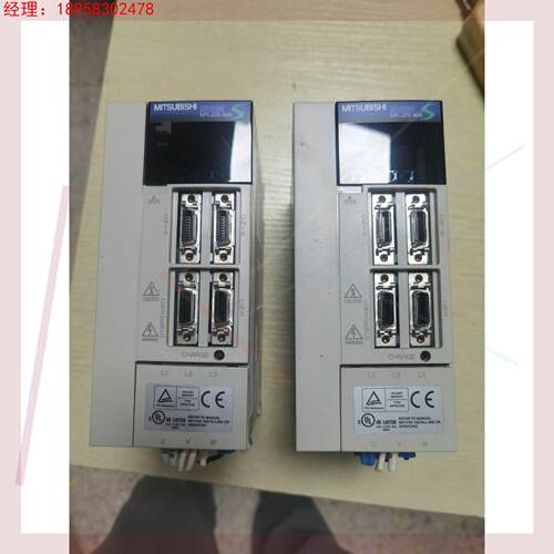 三菱伺服驱动器，MR-J2S-40A，400W。成色非常新
