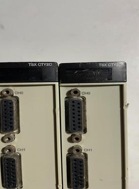 PLC模块、TSXCTY2、、有磕碰划痕