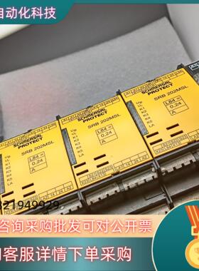 现货施迈赛安全模块SRB 202MSL-24V 模块