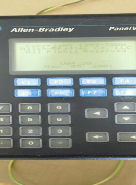 AB屏2711-K3A17L1功能正常包好，壳子碎了，配件处~议价