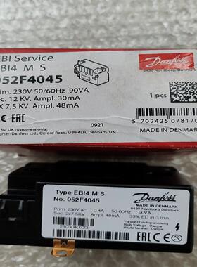 点火变压器EBI4MS, DANFOSS原产052F4045