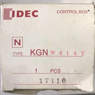 IDEC和泉按钮盒4孔22mm金属按钮盒KGNW414Y，还