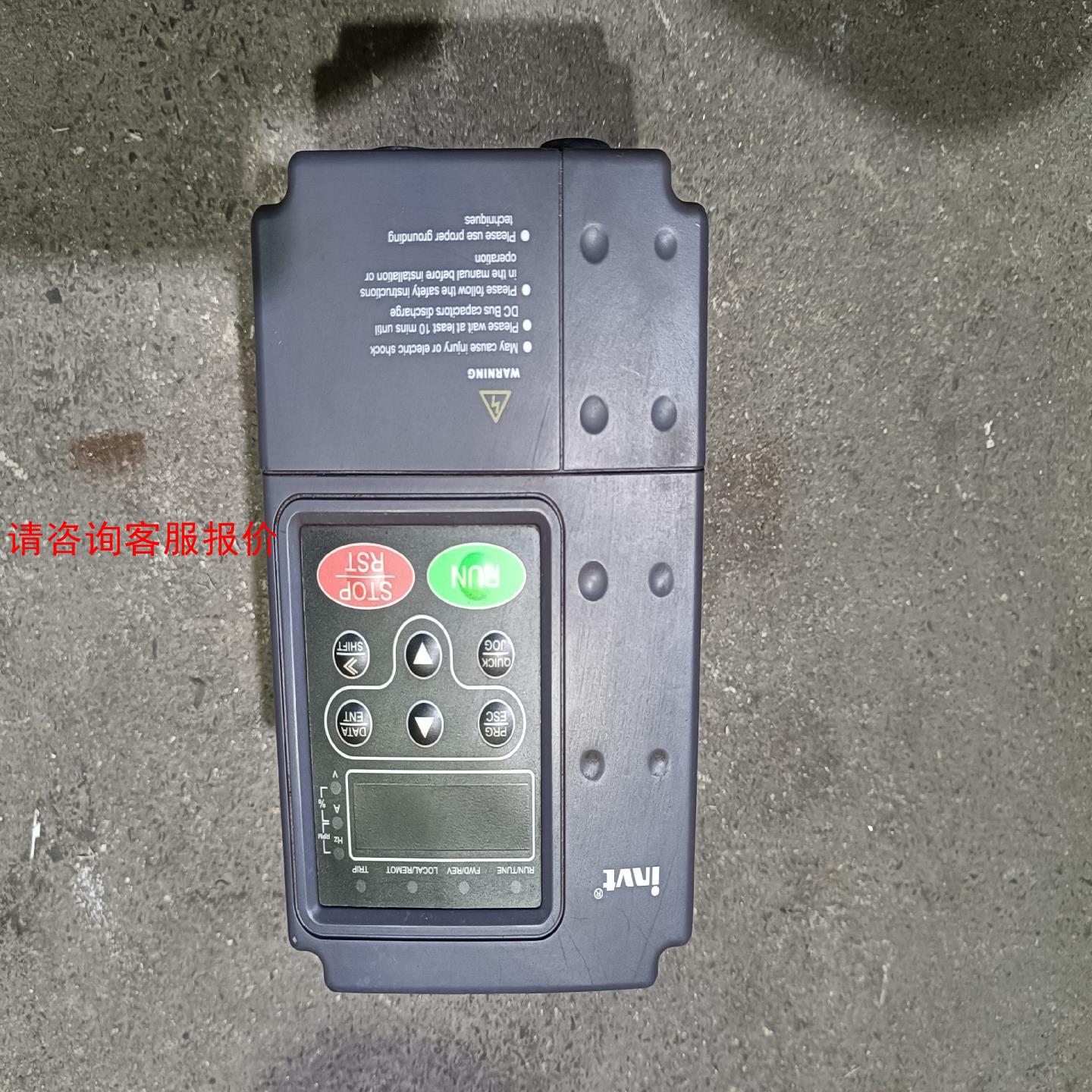 【环球】原装拆机英威腾变频器CHF100A-1R5G-415K