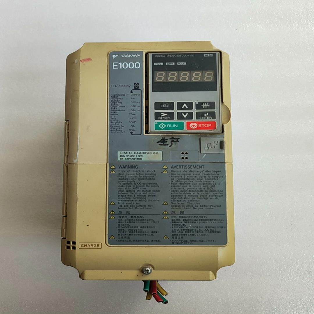 安川E1000变频器CIMR-EB4A0018FAA