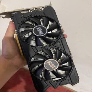 [德峰]祺祥RX580 4G显卡 功能一切正常 散热管有点挤压
