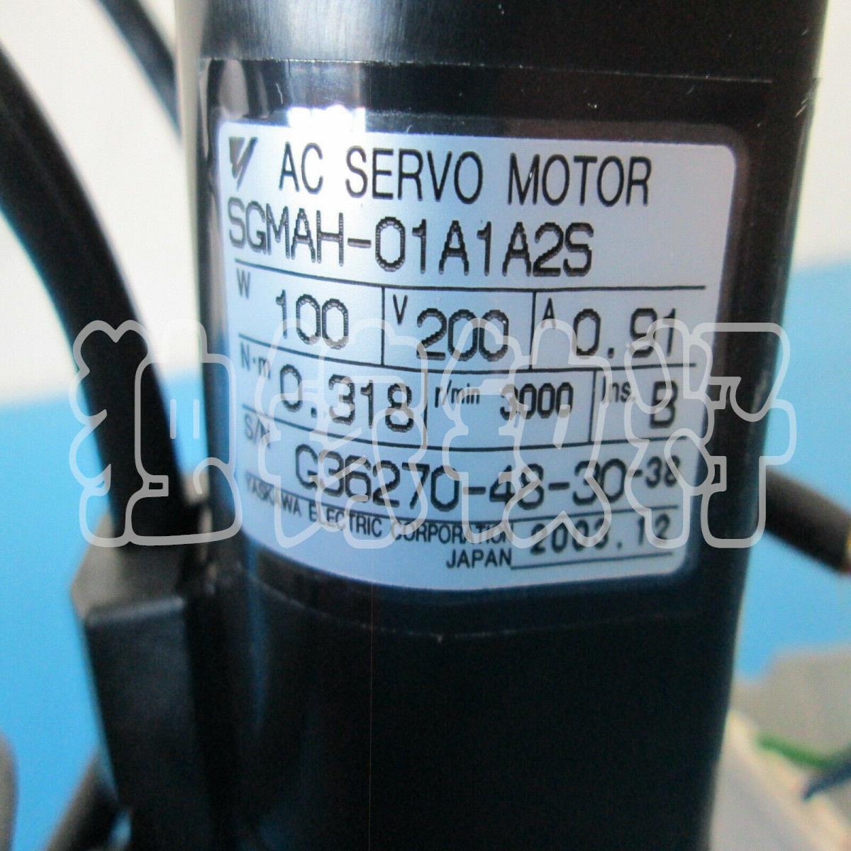 原装供应YASKAWA AC SERVO 发动机 SGMAH-01A1A2S SGMAH01A1A2S