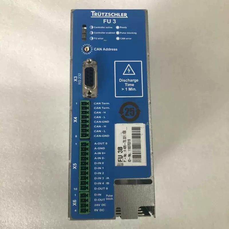特吕茨勒伺服驱动器FU3B没使用过的裸机现货实拍议价