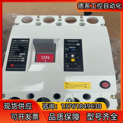 天正TGM1L-4003N300漏电断路器