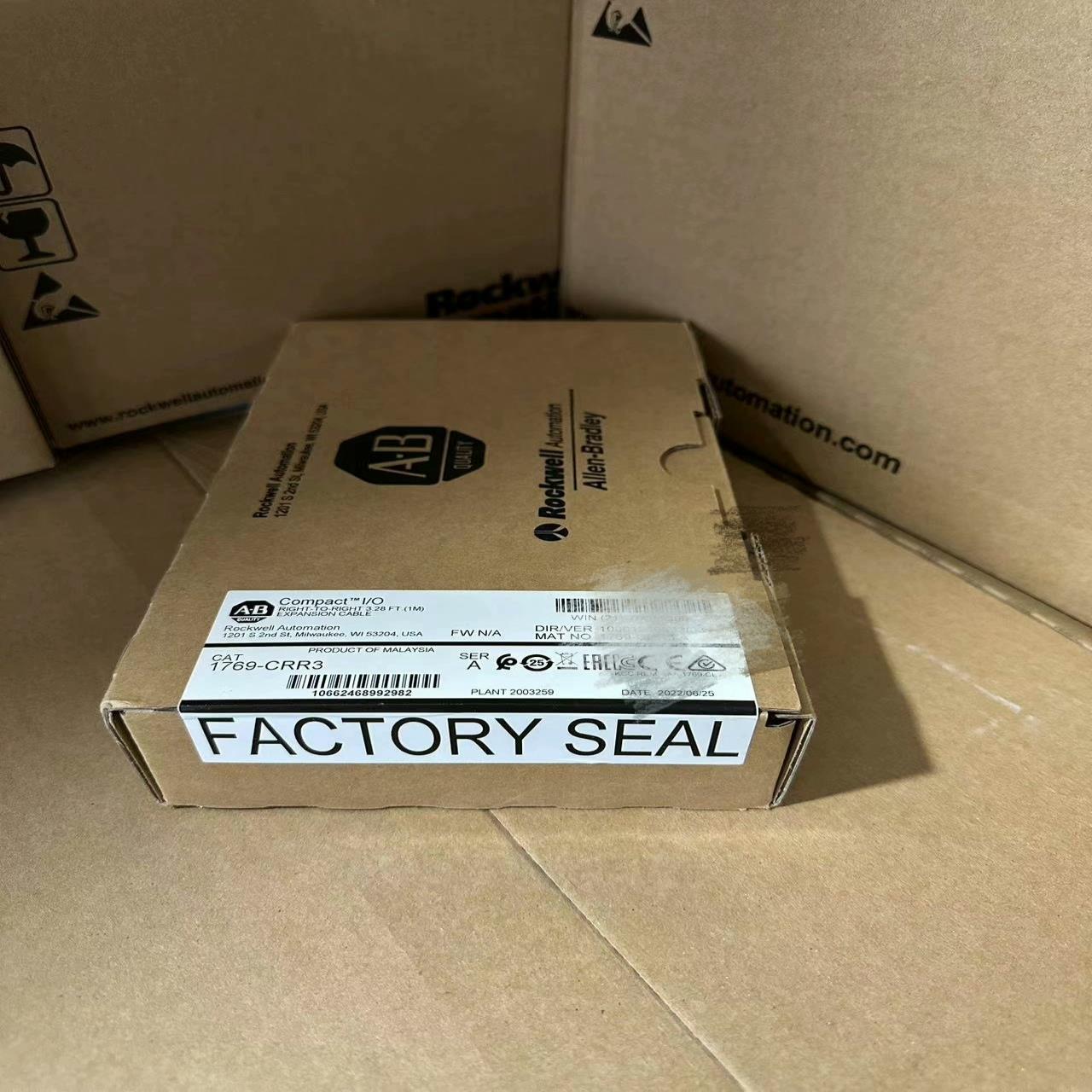 AB PLC 1769-CRR3链接电缆，全新原装正品现货。