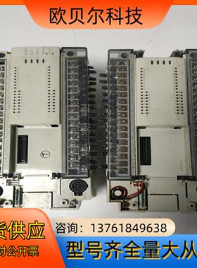 PLC货FX2N-48MT-001，通电图片如下，当