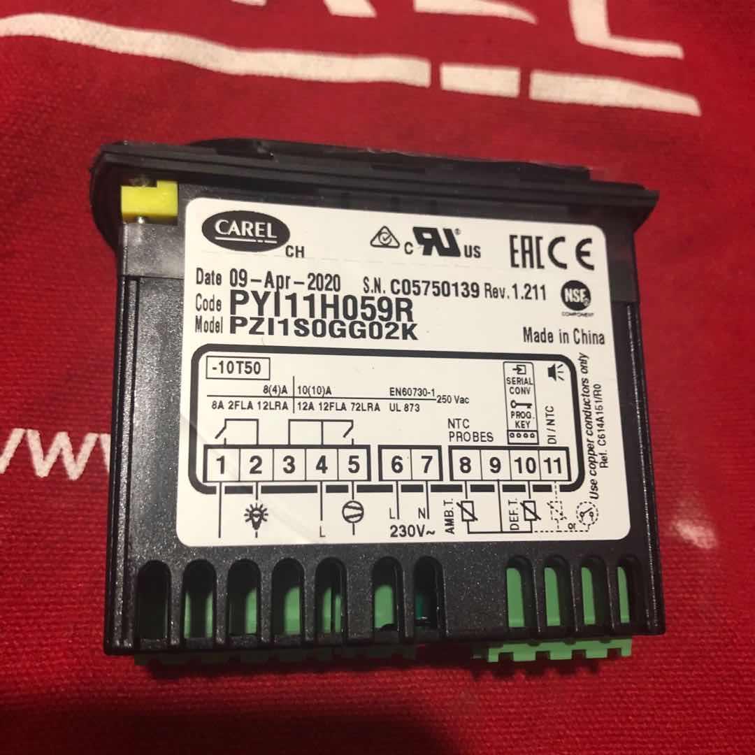 意大利卡乐温控器PYI11H059R-PZI1S0GG02K/广东星星冷柜温控器