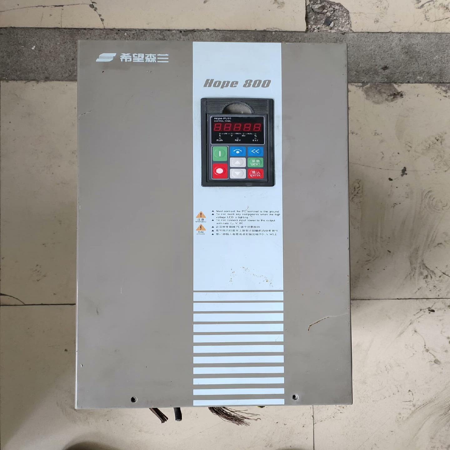 森兰变频器功能完好成色如图 HOPE800G30T4.