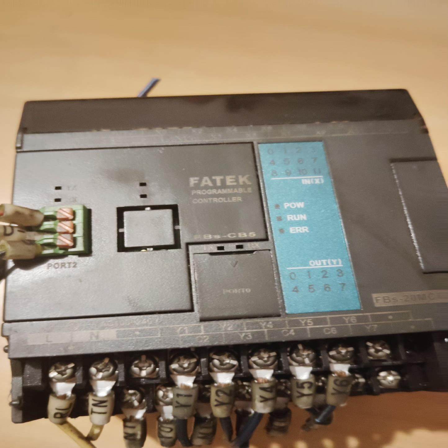 [德峰]永宏PLC模块FBS-20MAT2-AC拆机件，功能正常，实