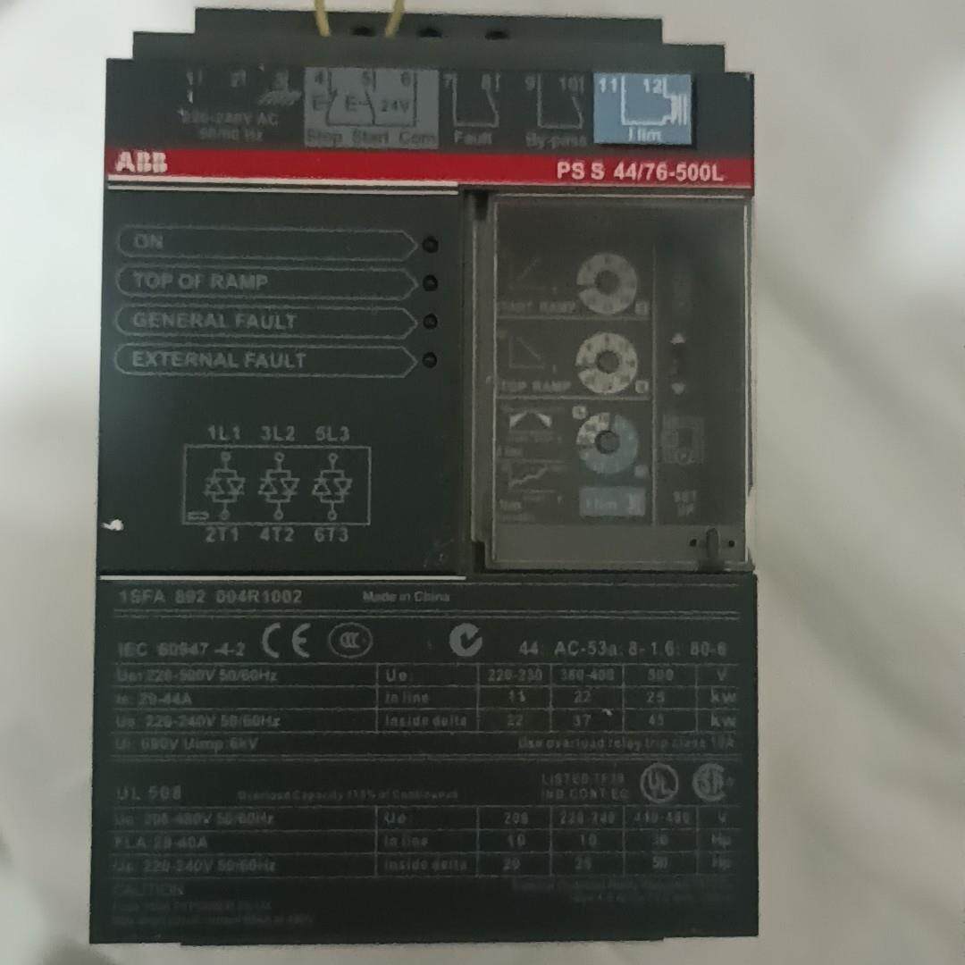 议价软启动器22KW PSS44/76-500L软启动