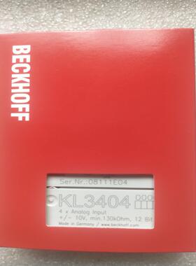 【工控自动化】KL3404倍福模块行货议价