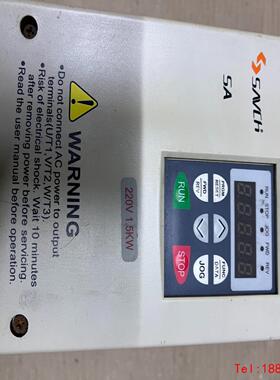 【非标价】三基变频器SA-2015B 1.5KW，成色如图，功能正常，