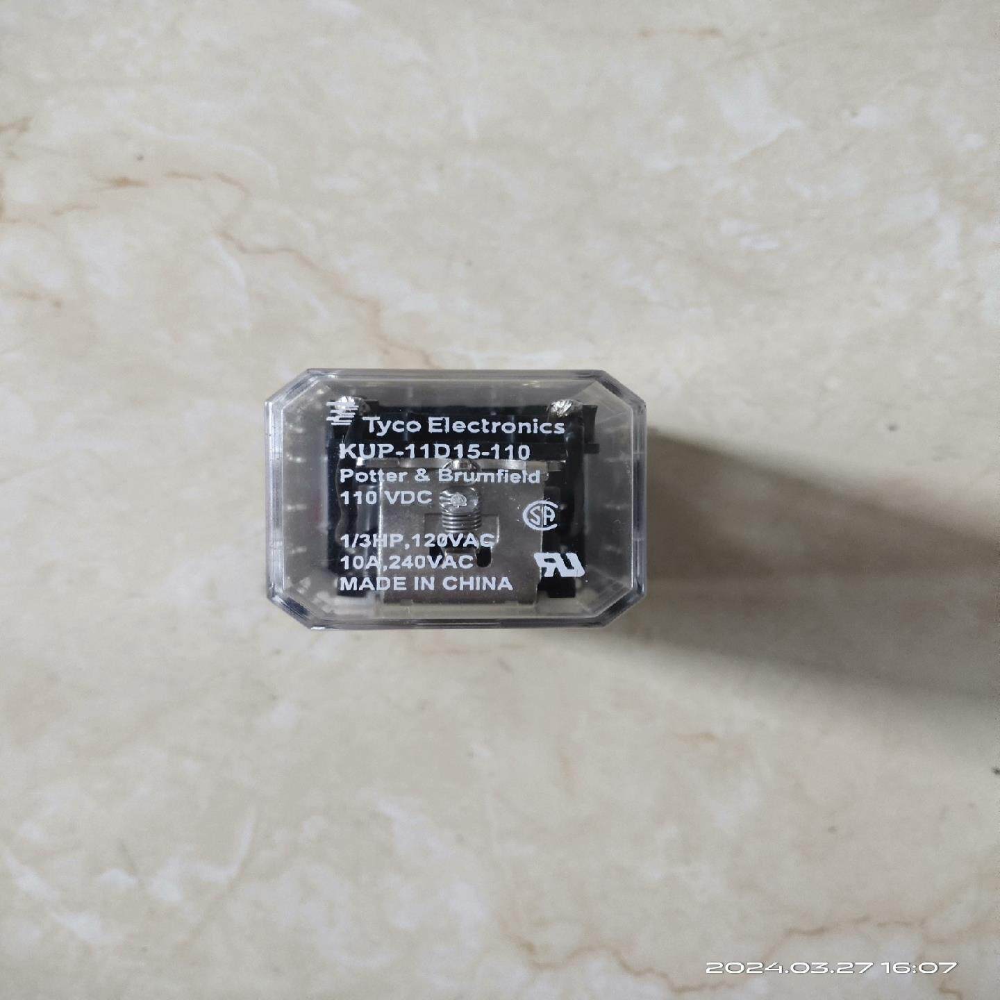Tyco  ELectronics  继电器  KUP-11