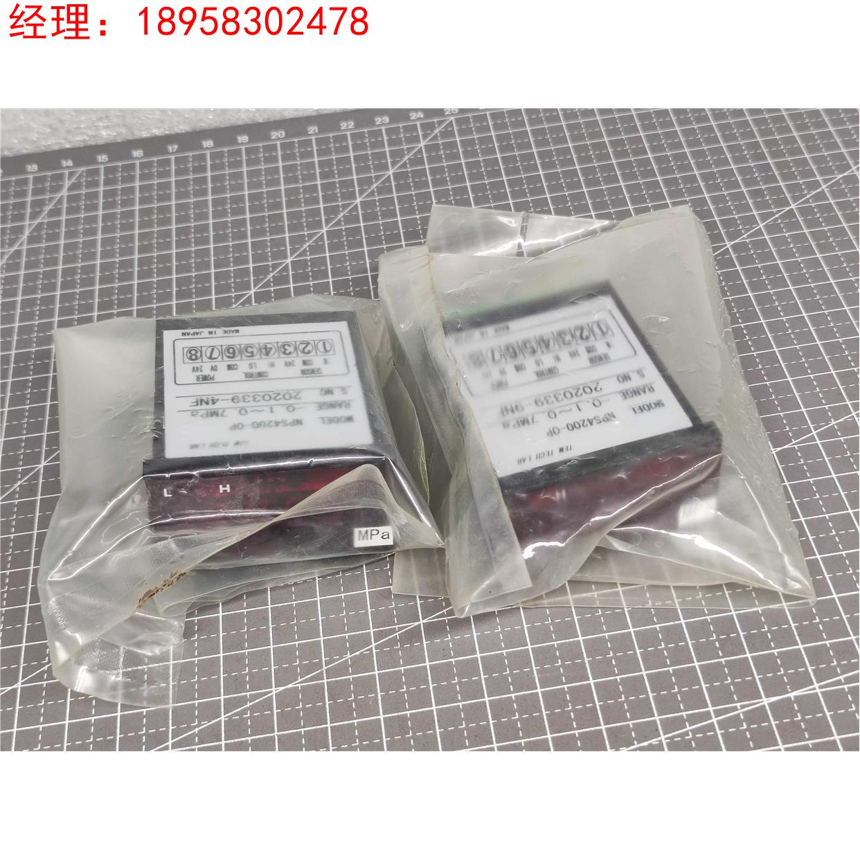 TEM TECH LAB 显示表头 NPS4200-0P RANGE -0.1～0.7MPa 日本正品