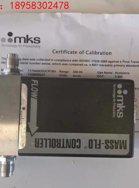 MKS 1179A04252CR1BV Range 500sccm 全新正品询价