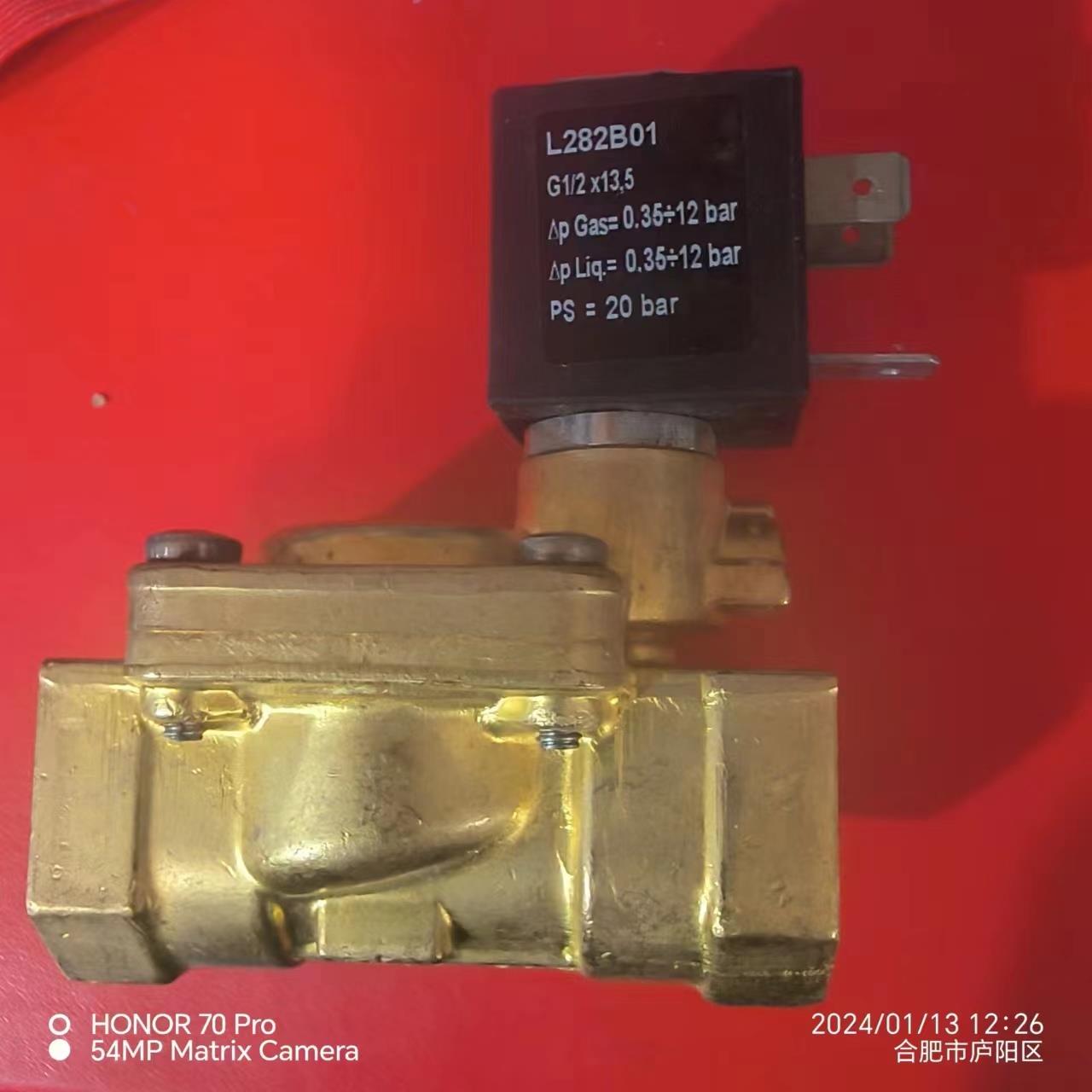 意大利卡乐加湿器水阀L282B01 1309870AXX议价