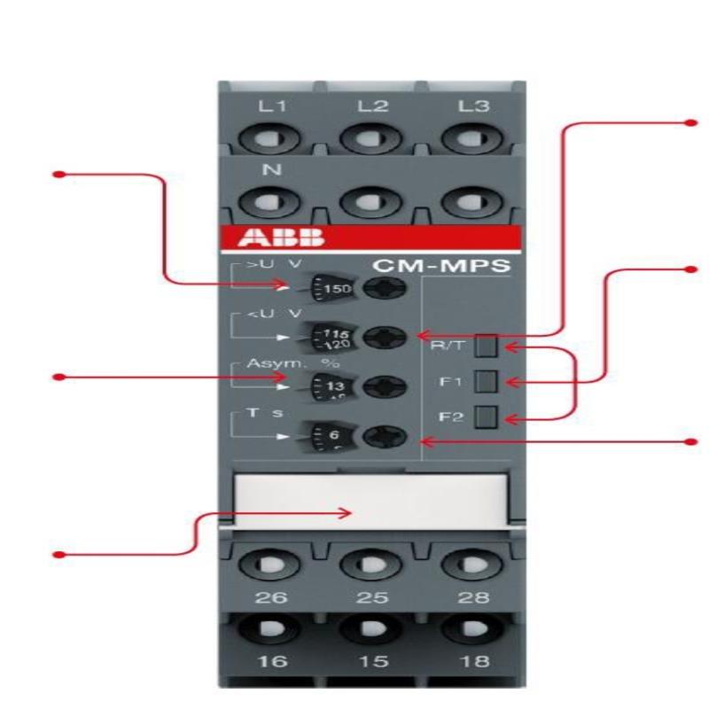 ABBCM-MPS.41S 1SVR730884R3300 三相监视继电器300-500V议价