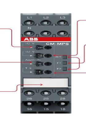 ABBCM-MPS.41S 1SVR730884R3300 三相监视继电器300-500V议价