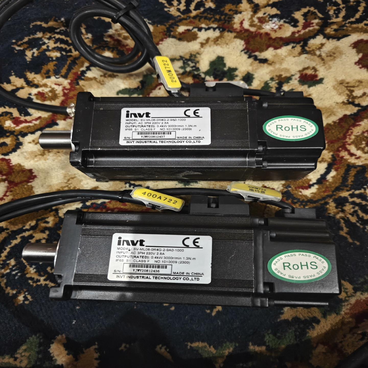 invt英威腾400W伺服电机