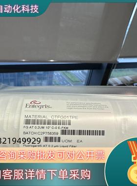 现货Entegris全氟滤芯CTFG01TPE全新