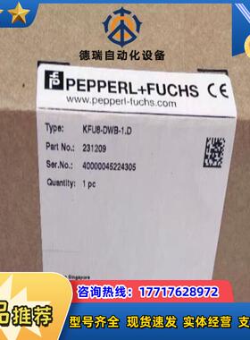 倍加福P+F原装继电器KFU8-DWB-1.D议价