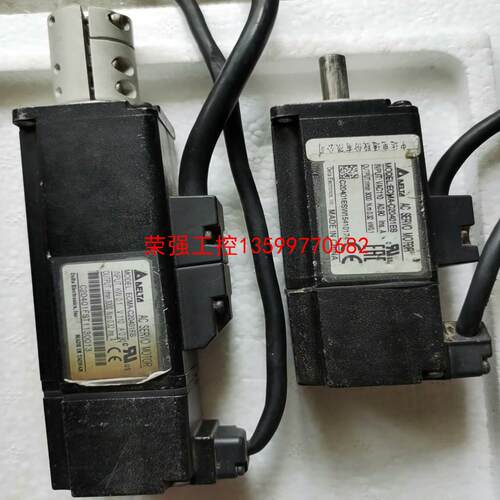 【荣强工控】拆机台达伺服电机100w ，ECMA-C20401FS，15
